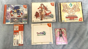 Sonic Adventure, Virtual-On Oratorio Tangram, Sakura Wars 3 3Set Sega Dreamcast