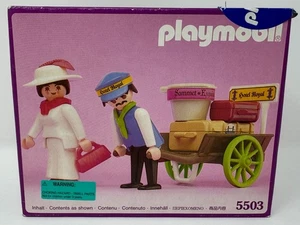 Playmobil #5503 Viktorianisches Herrenhaus Dame mit Gepäckträger 1989 - Bild 1 von 6