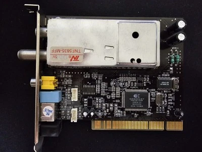 Sabrent SBT-TVFM PCI TV/FM Tuner Card – Conexant 878A – Retro VHS Capture Tested - Image 1 of 3