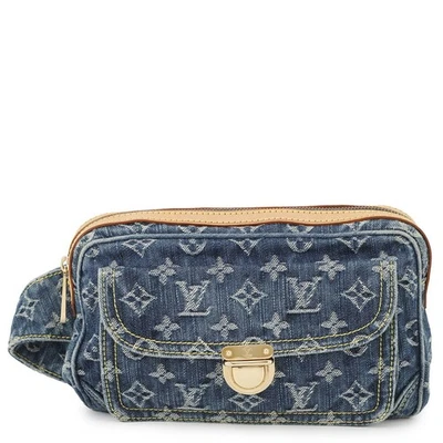 Louis Vuitton Monogram Denim Bum Bag M95347 LOUIS VUITTON Waist Pouch - Image 1 of 4
