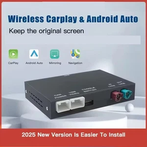 Wireless CarPlay Android Auto For BMW CIC/NBT System Upgrade Retrofit 2013-2020 - Picture 1 of 8
