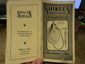 Shikles Brothers Dearborn Michigan Veterinary Medical Instruments Vaccinations - Picture 1 of 12