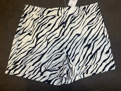 Pantalones Cortos de Vestido Ovi Zebra Talla Mediana Nuevos con Etiquetas Foto 1 de 4