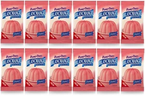 Pearce Duff's Blancmange Raspberry Flavour 35g x 12 Packs - Picture 1 of 3