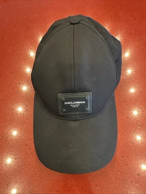 Chapéu placa logotipo marca Dolce & Gabbana - Imagem 1 de 3
