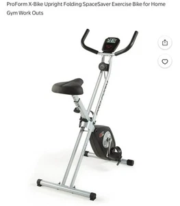 Pro-Form X-Bike Folding Upright Exercise Bike PFEX78914 compact home workout NEW - Picture 1 of 11