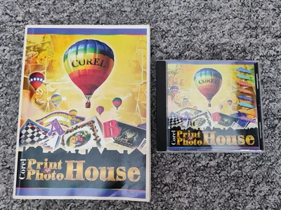 Corel Print & Photo House for Windows - 1996 - Vintage Retro Software - Image 1 of 4