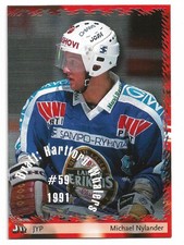 2002-03 Finnish League Cardset #237 Michael Nylander (Hartford Whalers)