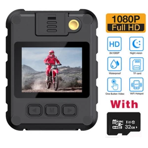 4K 1080P Audio Video DVR IR Cámara Nocturna WIFI HD Videocámara Mini Cámara Cuerpo de Policía) - Imagen 1 de 15