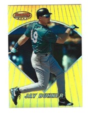 1996 BOWMAN'S BEST BASEBALL REFRACTOR #62 JAY BUHNER MARINERS