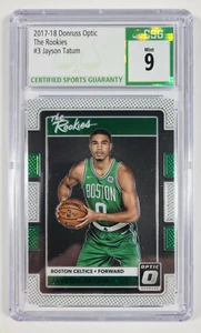 2017-18 Donruss Optic #3 Jayson Tatum - CSG 9 - Boston Celtics - The Rookies - Bild 1 von 2