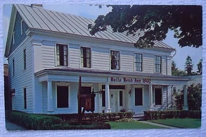 COBLESKILL NY Bull's Head Inn Vintage Restaurant Postcard Old Roadside New York - Picture 1 of 2