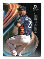 2018 Bowman Platinum  # 95 Justin Verlander