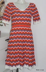 Jumperfabriken Dress Jumper-Fabrik Sveden Orange Glitter Polly 171041 - Picture 1 of 5