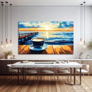 Pop Art Painting Large Framed Retro Vintage Wall Art Comic Book Art Prints - Picture 1 of 10