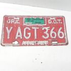 VINTAGE OREGON APPORTIONED LICENSE PLATE YAGT366 COMMERCIAL TRUCKER ODOT 