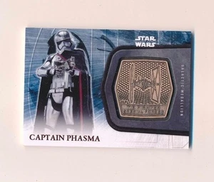 Star Wars Das Erwachen der Macht Serie 2 Silbermedaillon #23 Captain Phasma - Bild 1 von 1