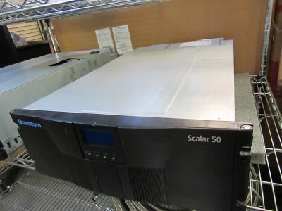 Quantum Scalar 50 MPN:PX502 Tape Library LTO Ultrium SCSI (2 TAPE DRIVES) - Image 1 of 2