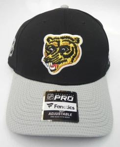 BOSTON BRUINS NHL FANATICS LOGOTIPO DE OSO NEGRO/GRIS AJUSTABLE GORRA SNAPBACK GORRA SOMBRERO ¡NUEVO CON ETIQUETAS! - Imagen 1 de 8