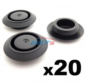 20x 18mm Hole Blanking Plugs / 18mm Blanking Grommets- For a 2mm Panel Thickness - Picture 1 of 4