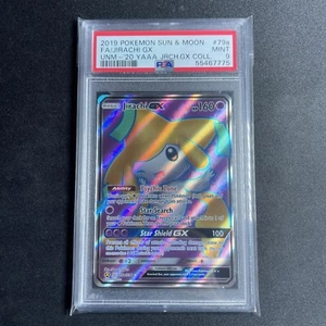 2019 Pokemon Sun and Moon Unified Minds #79a Jirachi GX Alternate Art PSA 9 Mint - Picture 1 of 2