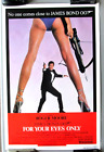FOR YOUR EYES ONLY ORIGINAL ROLLED 27x41 MOVIE POSTER REG STYLE JAMES BOND MOORE Only C$250.00 on eBay