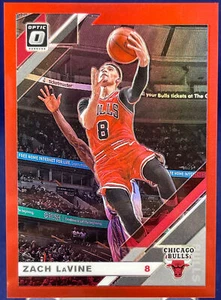 NBA Donruss Optic 2019-20 ZACH LAVINE CHICAGO BULLS RED PRIZM PARALLEL #'d /99 - Bild 1 von 3