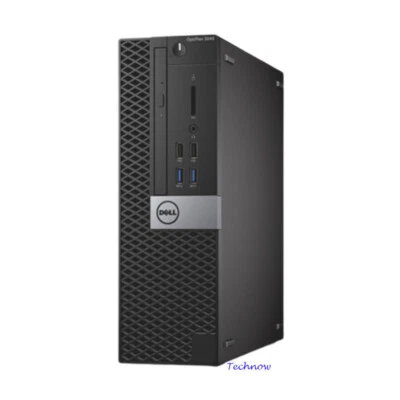 Dell Desktop Computer PC Intel i7 6th Gen. 16GB RAM WIFI Windows 10 Pro - Image 1 of 4