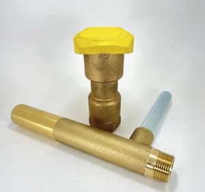RAIN BIRD #5 1" QUICK COUPLER VALVE & MATCHING KEY FITS HUNTER TORO LISTS $389! - Picture 1 of 3