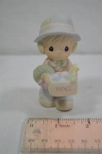Precious Moments Sugar Town Dusty Boy Noel Figurine 529435 Christmas Village T56 - Picture 1 of 5
