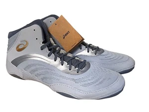 Asics Split Elite Men’s Size 14 Wrestling Shoes - Mist 1081A050 - 400 New - Picture 1 of 7
