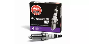 NGK Ruthenium HX Spark Plug Box of 4 LKR7BHX 94705 - Foto 1 di 2