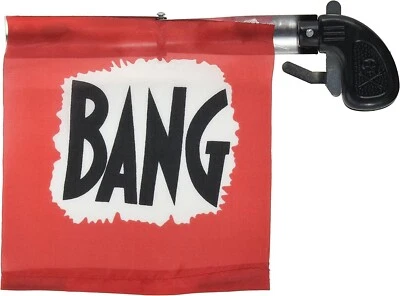 DISCOUNTMAGIC Bang Gun With Flag