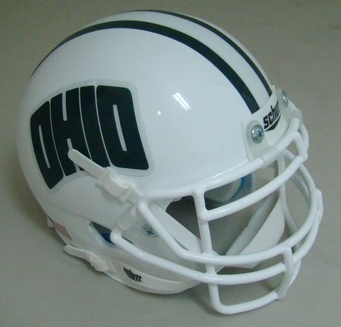 NEW OHIO BOBCATS SCHUTT MINI FOOTBALL HELMET Cover