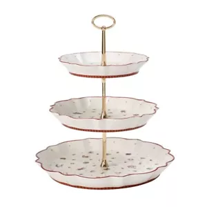Villeroy & Boch Toy's Delight Supporto vassoio a 3 livelli - 14-8585-7880 - Nuovo in scatola aperta - Foto 1 di 4