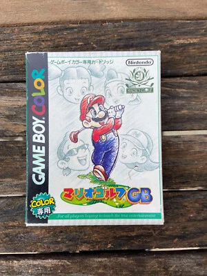 MARIO GOLF GB Nintendo Game Boy Color GBC Jap Japan Sans notice - Photo 1/4