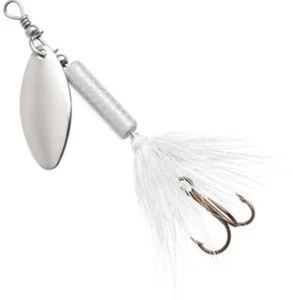 Blue Fox Whip Tail Deep Runner 1/8oz – White ~ Flat Rate Postage - Picture 1 of 3