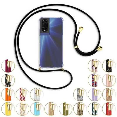 Collana (O) per TCL 505 4G (6.75'') Cover protettiva Custodia con cordino - Immagine 1 di 4