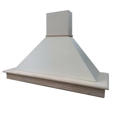 Cappa cucina classica rustica legno 120 frassino grezzo motore CL120-FGPC70 - Immagine 1 di 4