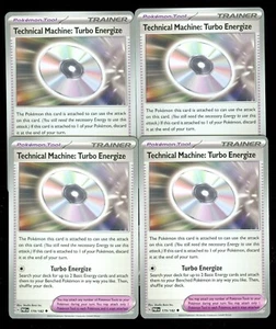 4x Technical Machine: Turbo Energize 179/182 - Paradox Rift - Playset NM - Picture 1 of 1