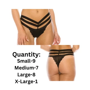 25 Pairs Bulk Wholesale Womens Underwear. 9 Small, 7 Medium, 8 Large, 1 X-Large - Picture 1 of 1