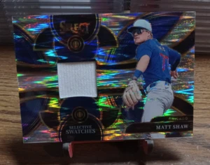 2024 Select Baseball Selective Swatches Flash Prizm Matt Shaw - Picture 1 of 2