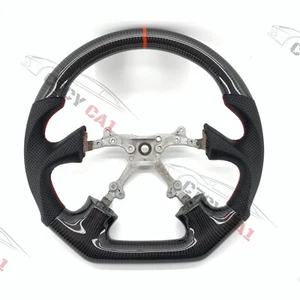 Custom Carbon Fiber Steering Wheel For Subaru Impreza WRX 2002-2004 - Picture 1 of 8