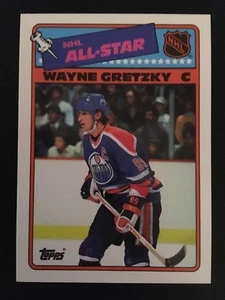 1988-89 Topps All-Star Stickers 8 Wayne Gretzky - Bild 1 von 2