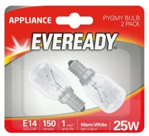 S1064 Eveready Pygmy 25W 220-240V Clear E14 SES Himalayan Salt Lamp Bulb - Picture 1 of 2