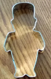 Toy Soldier Metal Cookie Cutter 5 Inches Tall - Picture 1 of 2