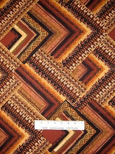 North by Northwest Fabric - Brown Crisscross Texture - Benartex Kanvas YARD - Picture 1 of 1