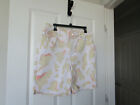 Nydj Ella Pink Camo Print Shorts Womens 9 Inch Inseam Size 18   Excellent