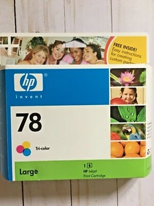 Brand New HP 78 Tri Color Ink Cartridge Large C6654BN Expired 04/2007 (dr) - Picture 1 of 3