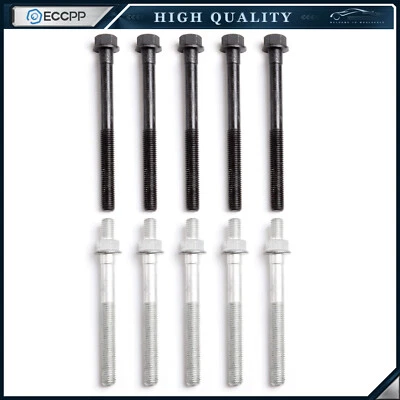 Se adapta a Chevrolet S10 Cavalier GMC Sonoma Pontiac Sunfire Isuzu 2,2 L 8 V pernos de cabeza Foto 1 de 4